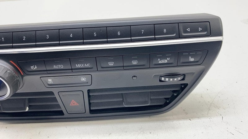 9379125 ⭕ 14-21 BMW i3 I01 Radio & A/C Climate Temperature Control Switch Panel 9379125