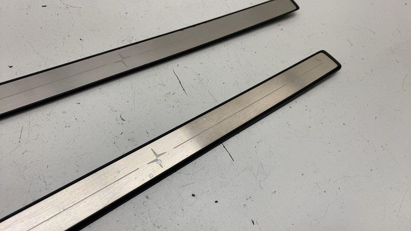⭕ 2021-2023 Polestar 2 Front Left & Right Door Sill Scuff Plate Trim 3