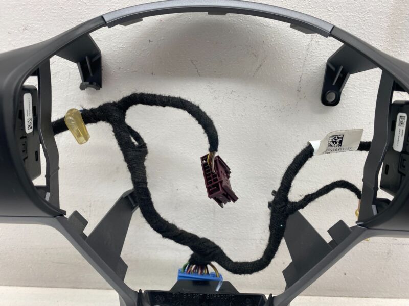 1094966 00 D 17-23 Model 3 Front Steering Wheel Trim Cover with Control Switches 1094966-00-D