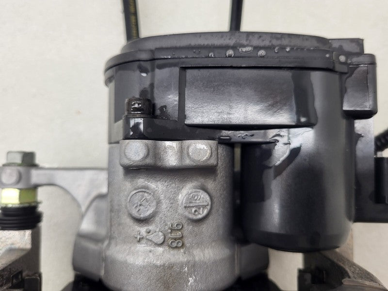 104462300F ⭕ 2017-2025 Tesla Model 3 Rear Left Caliper w/ Brake Line Hose BASE 1044623-00-F