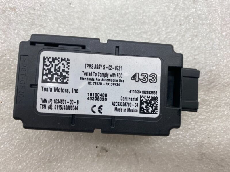 103460100B ⭕12-20 Tesla Model S X Tire Pressure Monitor System Module Receiver 1034601-00-B