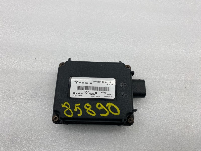 100537100A 12-20 Model S X Homelink Computer Garage Door Opener Control Module 1005371-00-A