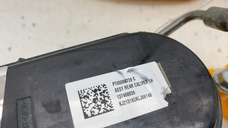 PT00000728 2022-2024 Rivian R1T R1S Adventure Set of 4 Front & Rear Brake Caliper Yellow