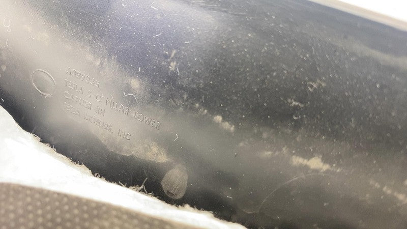 ⭕ 16-20 Tesla Model S Rear Passenger Side C-Pillar Lower Trim Cover Pa