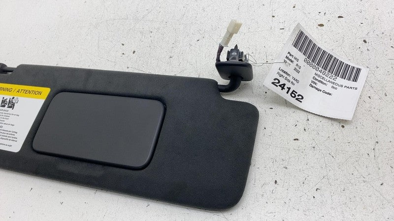 ⭕ 22-24 Rivian R1T R1S Front Passenger Side Sun Visor w/ Mirror Sunvisor Right