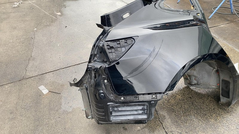 ⭕ 2021-2023 Tesla Model 3 Rear Right Quarter Panel Cutout RH Black PBS