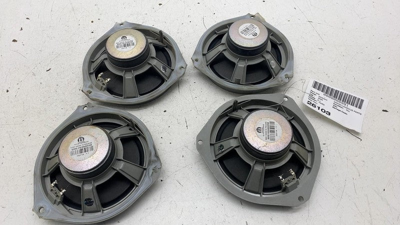 ⭕ 2014-2021 Maserati Ghibli Door Subwoofer Sound Loud Audio Speaker x4