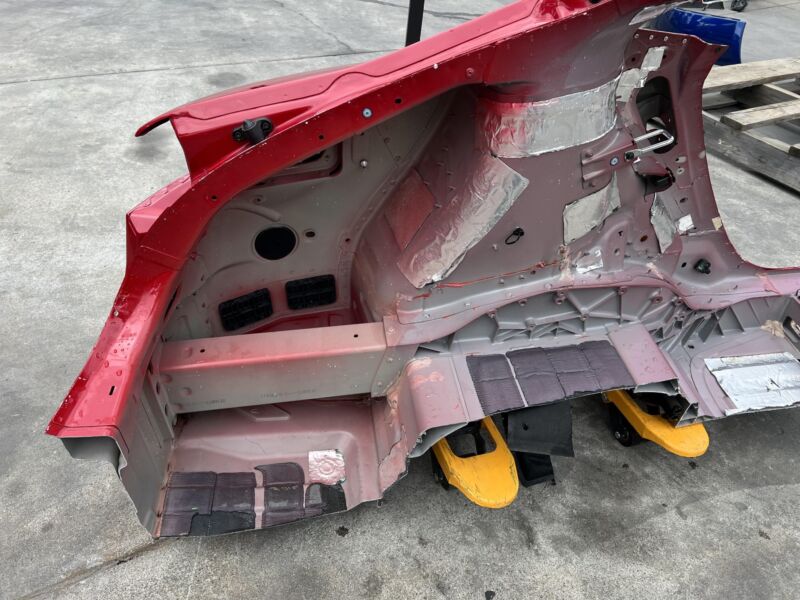 2016-2020 Tesla Model S Rear Driver Side Quarter Panel Structural Cutout Left LH