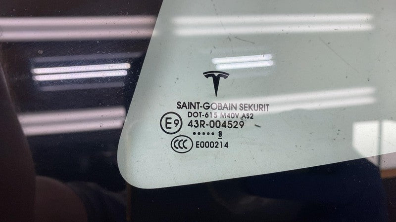 108070300F ⭕ 2017-2020 Tesla Model 3 Rear Left Quarter Fixed Window Glass OEM 1080703-00-F
