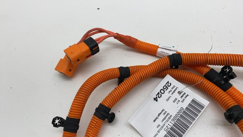PT00001586K ⭕ 22-24 Rivian R1T R1S HV Onboard Charger Power Wiring Harness Cable PT00001586K