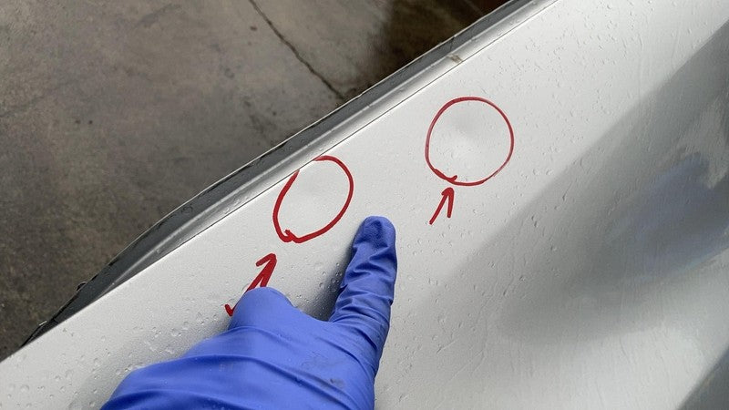 ⭕ 2023-2024 Toyota Prius Rear Right Quarter Panel Structural Cutout Silver - 1L0