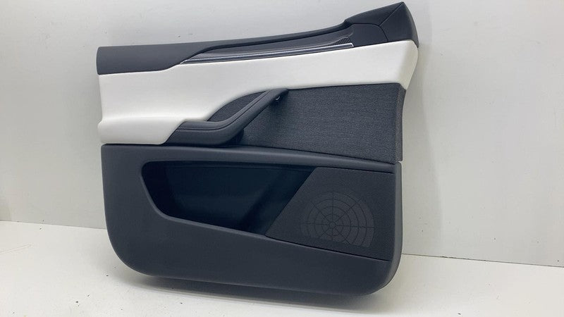1609947-00-A ⭕ 21-24 Model X Front Left Door Panel Trim Card Cover w/ Molding LH 1609947-00-A