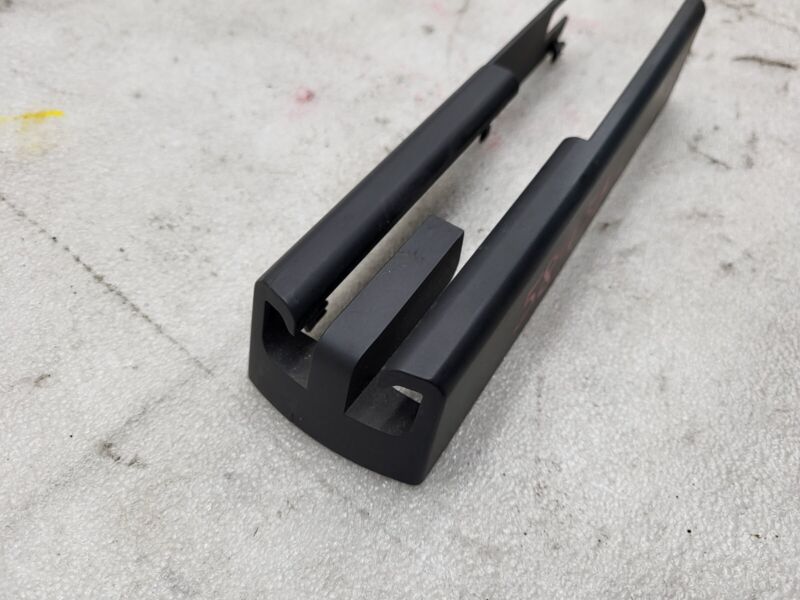 2016-2020 Tesla Model X Rear Passenger Seat Track Lashing Rail Cover Trim Right