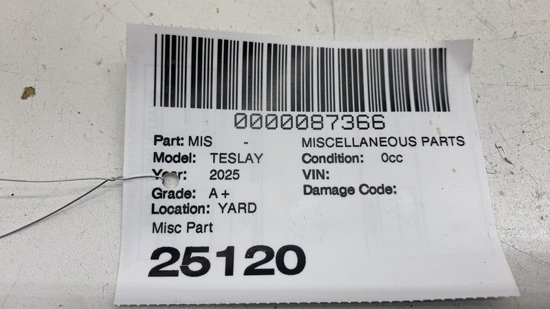 ⭕ 2020-2024 Tesla Model Y MY Rear Bumper Tow Hook Eye Cover Cap OEM 14