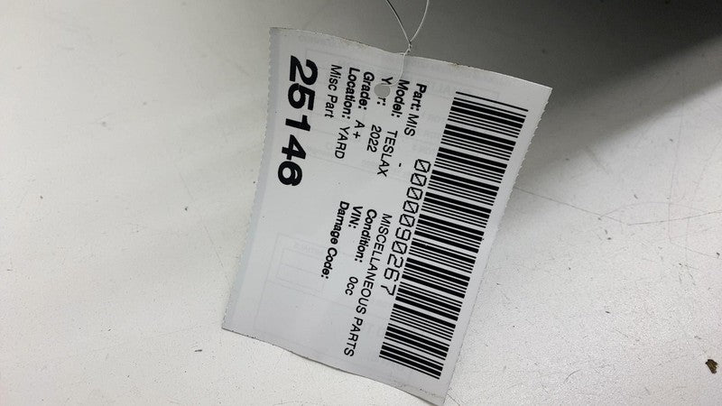 ⭕ 2021-2025 Tesla Model X Left Side Upper and Lower B-Pillar Trim 1623