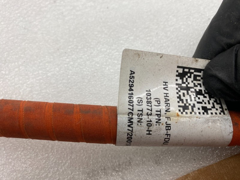 1038773 10 H ⭕ 16-20 Model X MX Front Junction Box to Drive High Voltage Harness 1038773-10-H