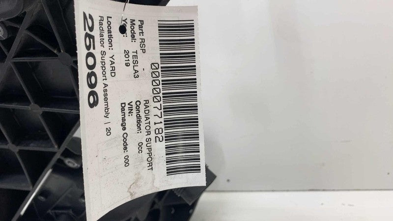 ⭕17-20 Tesla Model 3 Front End Module Radiator Core Carrier Support 11