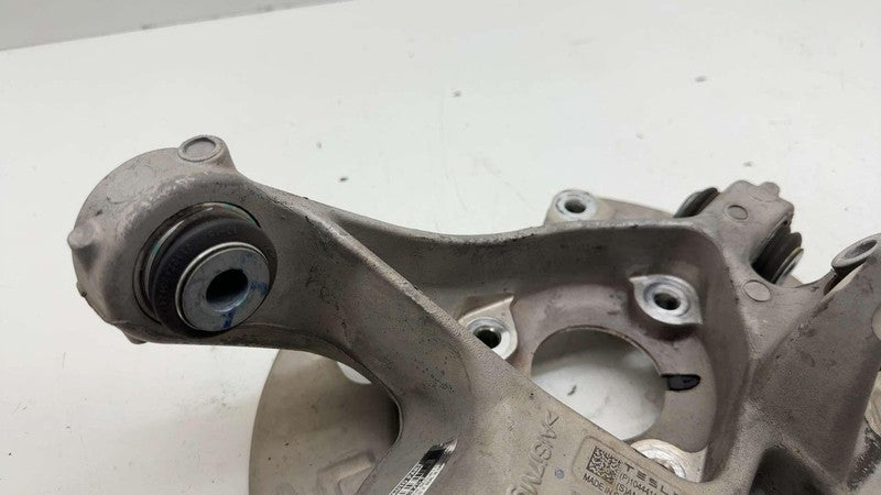 104441100G ⭕ 2017-2023 Tesla Model 3 Rear Left Spindle Knuckle w/ Dust Shield 1044411-00-G