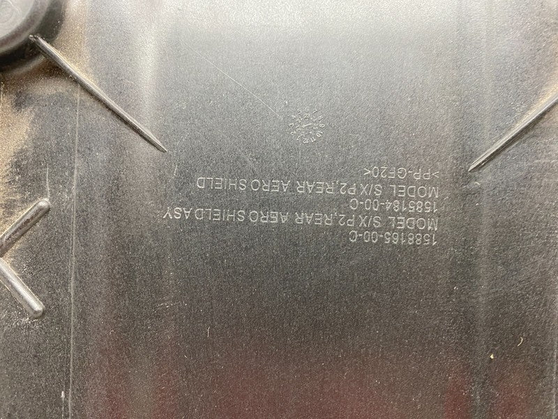 158816500C ⭕ 21-24 Model S X Rear Underbody Lower Diffuser Aero Shield Cover 1588165-00-C