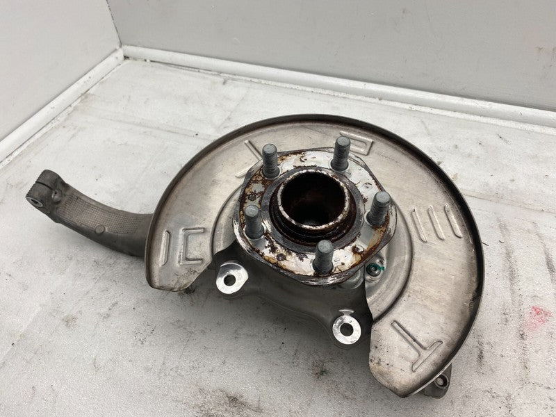 104431600E ⭕ 17-23 Model 3 Front Right Spindle Knuckle Hub & Dust Shield RWD 1044316-00-E