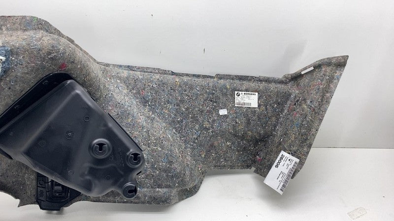 7373581 2018-2021 BMW 530e B46X Driver Side Trunk Carpet Side Trim Cover Left LH 7373581