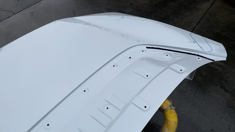 2023 2024 2025 Toyota bZ4X Hood Panel Bonnet Shell Assembly OEM White Aluminum