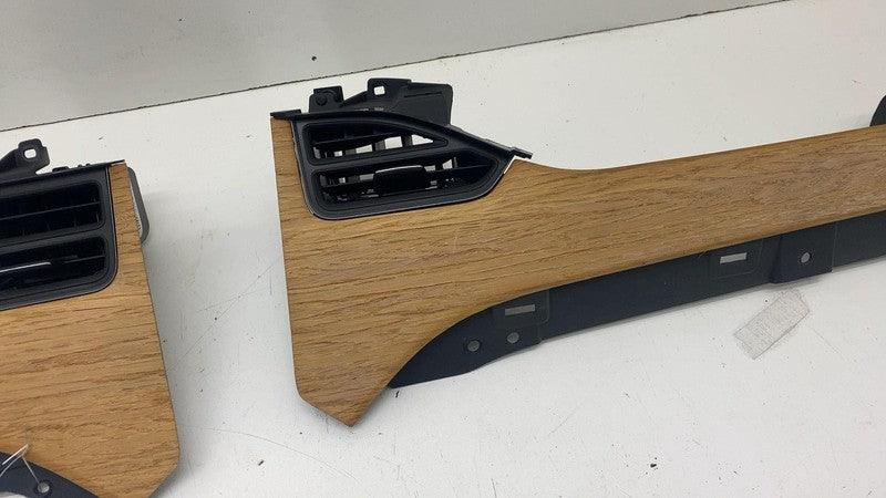 ⭕ 16-20 Model S SET Dash A/C Air Vent Outlet Dashboard Trim Panel 1096