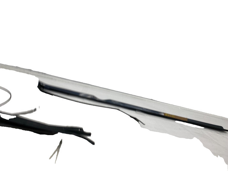 101221500F ⭕12-23 Model S Left Rocker Panel Scuff Plate Molding w/ Rubber Seal 1012215-00-F