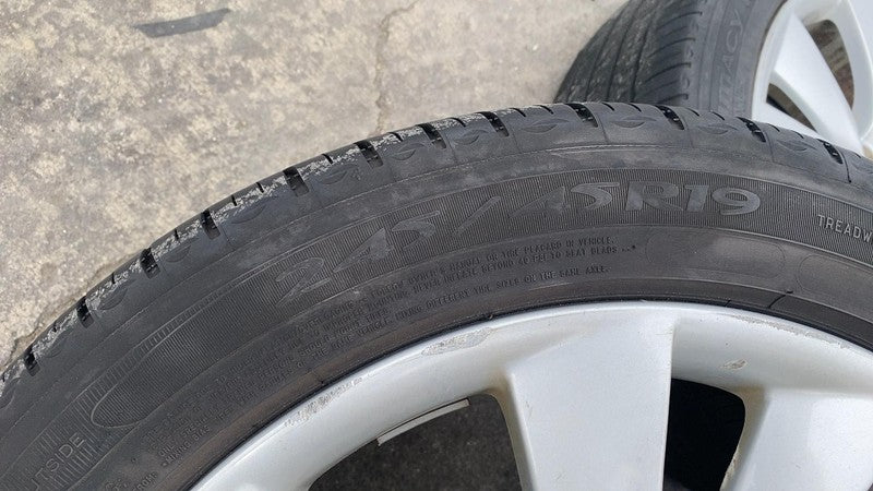 ⭕ 12-15 Model S Wheel Rim 19" 19x8.0 +40MM + Tire 245/45 R19 (x4) 1024