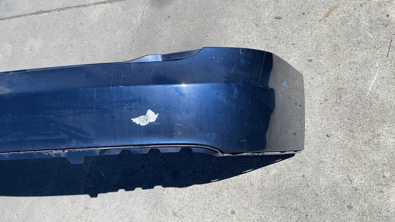 ⭕ 12-15 Tesla Model S Rear Bumper Cover w/o Park Assist Blue PMMB 6008