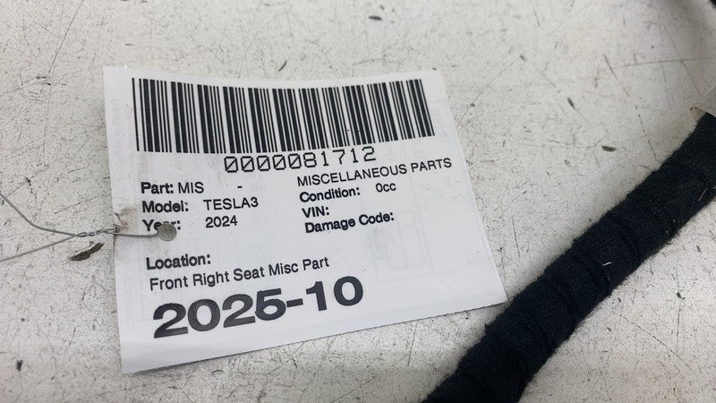 ⭕ 2024-2025 Tesla Model 3 Highland Front Left Seat Wiring Harness 1897