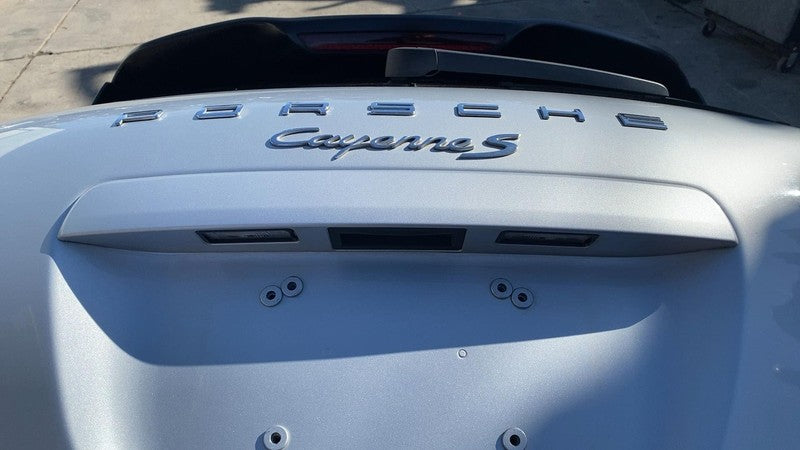 2011-2014 Porsche Cayenne S Rear Trunk Hatch Tailgate Liftgate Shell Silver LX7W