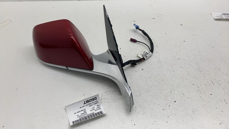 2287.6004-AD ⭕ 2017-2020 Model 3 Passenger Side Exterior Rear View Door Mirror Right Red PPMR