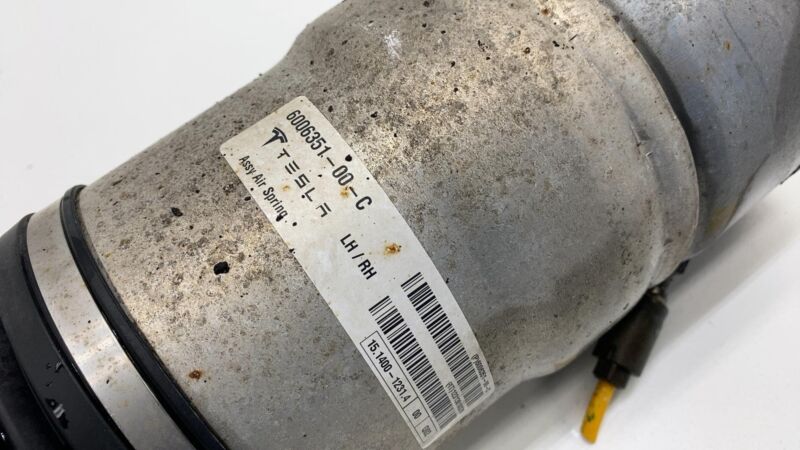 600635100C 2012-2015 Tesla Model S Passenger Right Air Spring Module Shock Absorber RH RWD