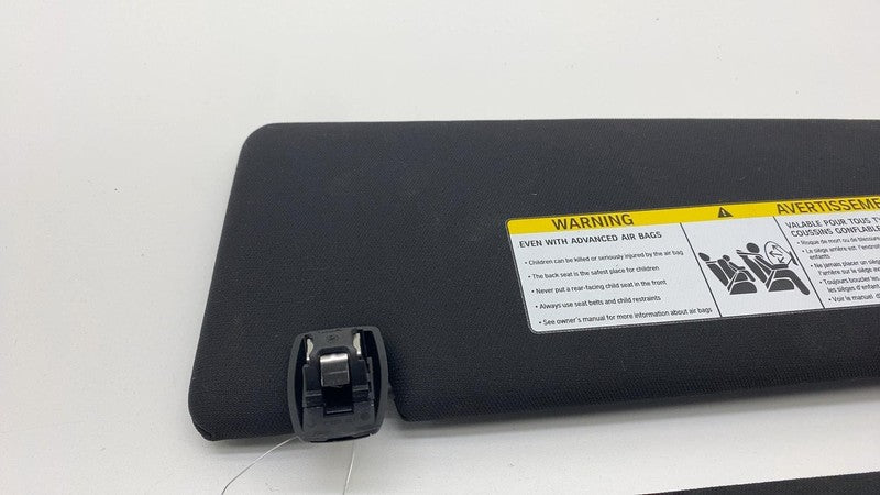 2017-2023 BMW 530e G30 Front Left & Right Windshield Sun Visor Black Sunvisor