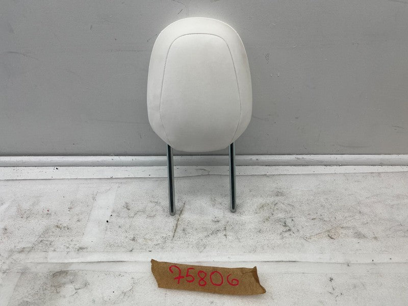 ⭕ 2017-2023 Tesla Model 3 M3 Front Left or Right Seat Headrest White Leather Ass