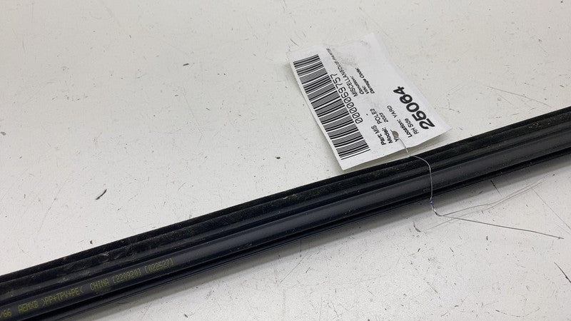 31662565 ⭕ 21-23 Polestar 2 Front Right Door Window Inner Belt Weatherstrip Seal 31662565
