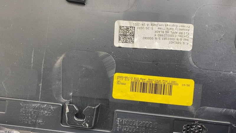 PT00012990-L 2022-2024 Rivian R1S Rear Overhead Shark Fin Roof Antenna + Applique & Module