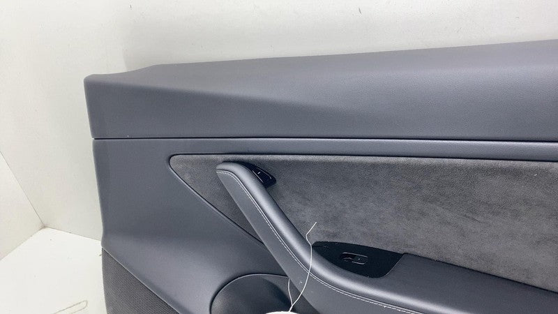 ⭕ 17-20 Tesla Model 3 Front Right Interior Door Panel Trim Card OEM 10
