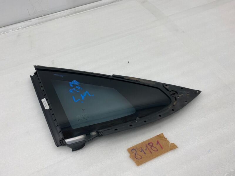 2012-2020 Tesla Model S MS Rear Driver Side Quarter Fixed Glass Left LH Assy OEM