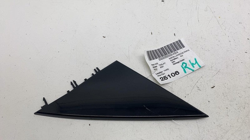 2529.3016 ⭕ 2020-2024 Tesla Model Y MY Front Right Door Wing Mirror Triangle Cover Trim RH