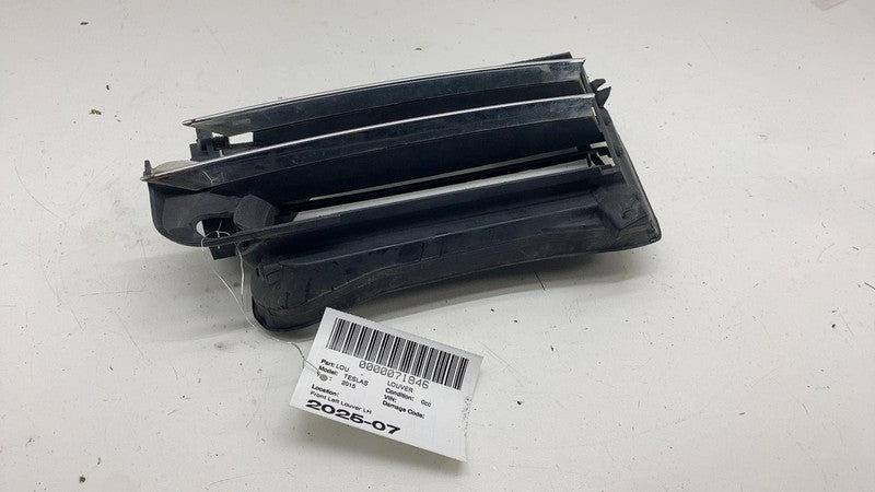 100726700E ⭕12-15 Tesla Model S Front Left Bumper Active Louvre Shutter Grille 1007268-00-E