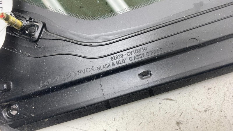 87820CV100 2022 2023 2024 Kia EV6 Rear Passenger Side Quarter Fixed Window Glass Right RH
