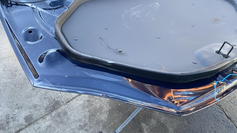 2012-2015 Tesla Model S Front Bonnet Hood Shell Panel w/ Insulation Liner - Blue