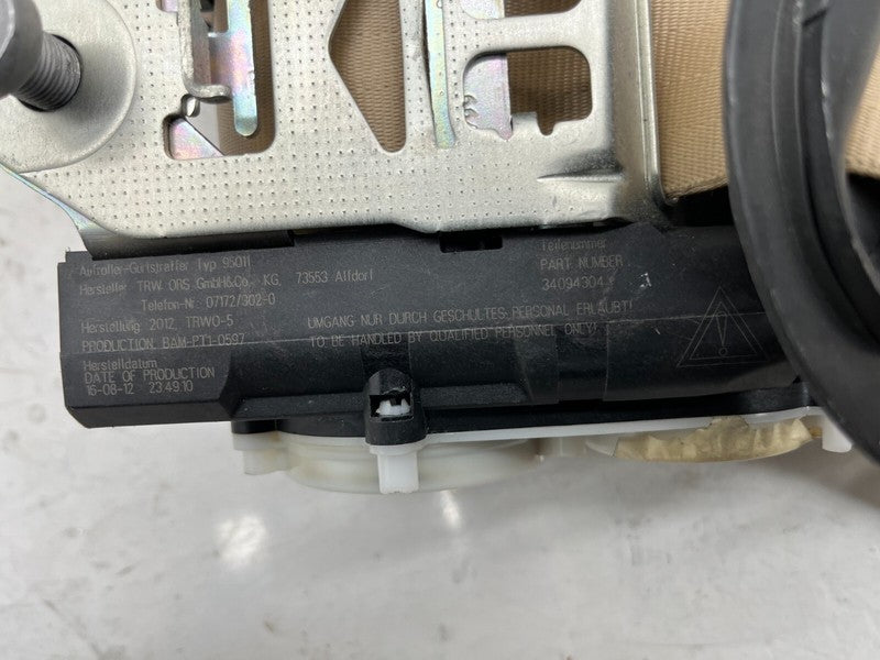 34094304 ⭕ 2012-2017 Audi A6 S6 Front Right Seat Belt & Retractor Assembly OEM 34094304