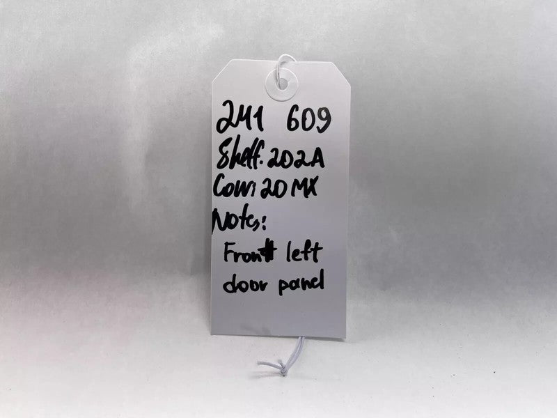 ⭕ 16-20 Model X Front Left Door Panel Trim Card Cover w/ Molding LH 10