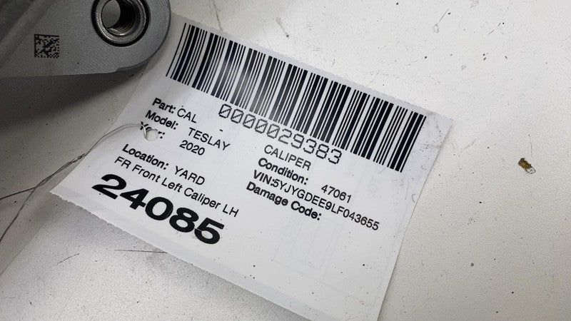 ⭕2020-2023 Tesla Model Y Front Side Caliper w/ Brake Line Hose Left 11