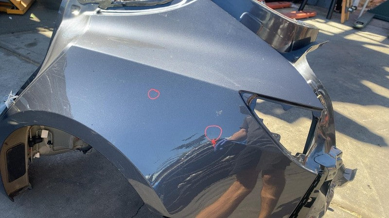 ⭕ 2017-2020 Tesla Model 3 Rear Left Quarter Panel Structural Cutout LH Gray PMNG