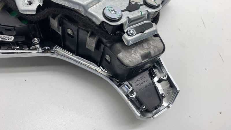 1023381-01-A ⭕ 12-15 Model S MS Steering Wheel Airbag w/ Control Switch & Bezel 1023381-01-A