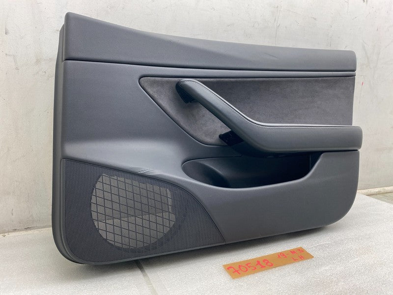109041101J 2017-2020 Tesla Model 3 Front Passenger Side Interior Door Panel Trim Card Right